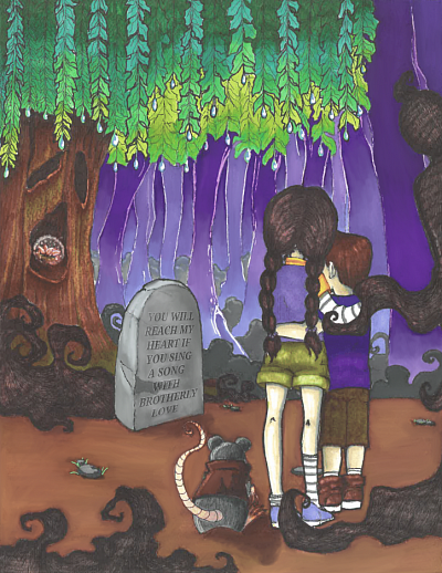 The flower of love, The wooden witch, Laura Cardaropoli