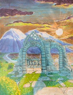 Painting on paper