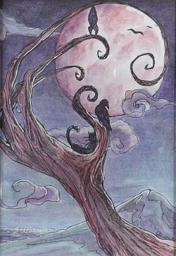 Painting, acrylic on paper